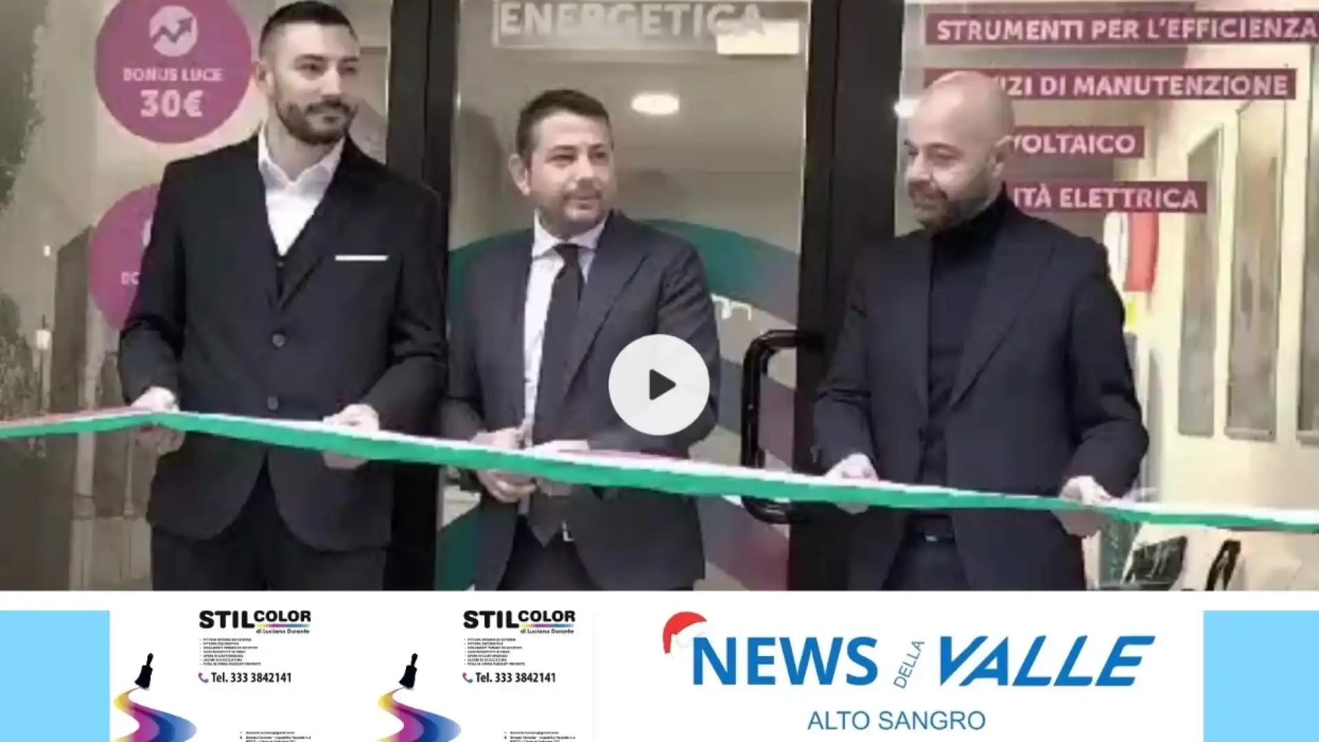 Isernia: inaugurato lo sportello del gruppo Hera, il primo in tutta la provincia pentra. Offerte green per famiglie ed imprese. Guarda il servizio.